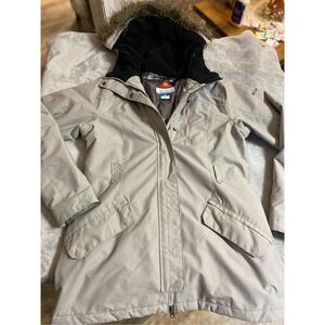 Columbia Womens Omni-Heat Down insulated Parka Small